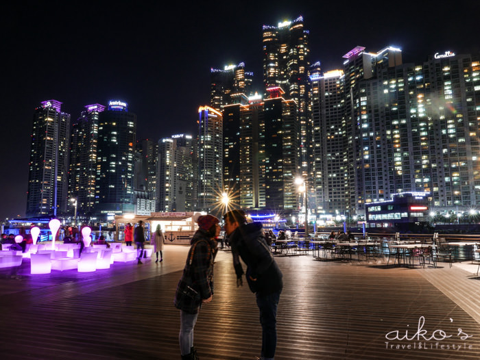 【韓國釜山】必去景點～The bay 101令人心醉的美麗夜景，哪裡最好自拍看這裡！