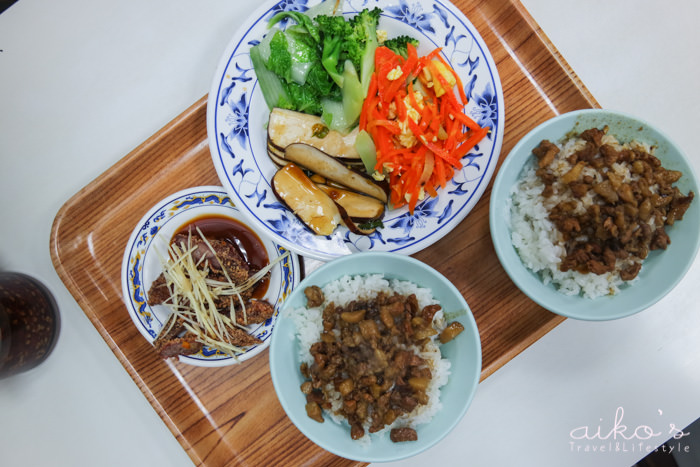 【台北大同】雙連站附近美食：老字號雙連滷肉飯，便當比較超值。