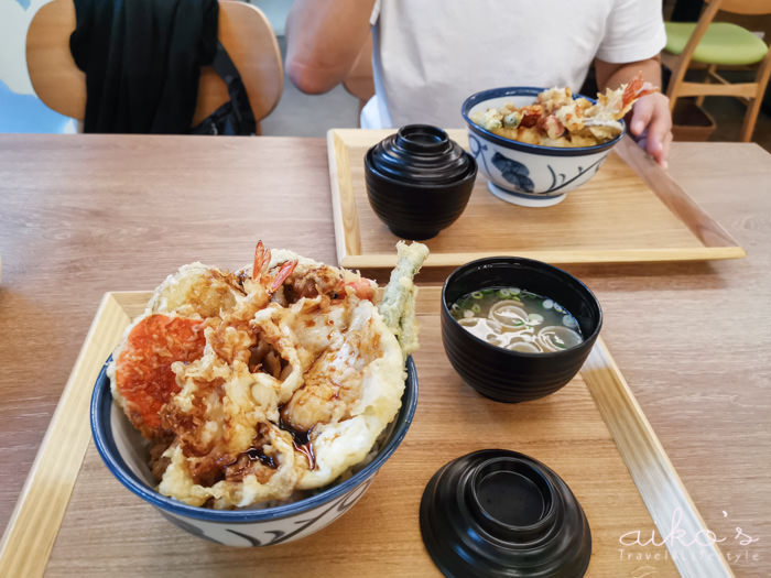 【台北大同】微風台北車站美食～天丼、檀島蛋塔、老爺爺起司蛋糕、春上布丁蛋糕、林五湖命名。