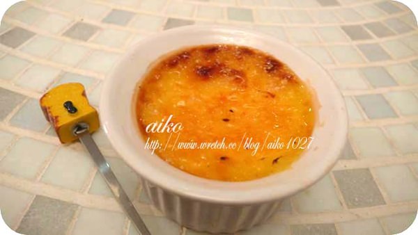 【烘焙點心】外脆內軟的法式烤布蕾-creme brulee～